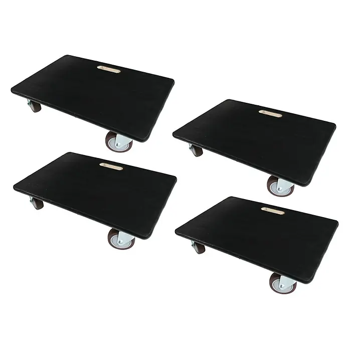 Proregal Transportroller Mega Deal 4x mit 4 Rollen - L x B x H: 60 x 40 x 15 cm, Traglast: 500 kg, Holz