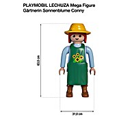 Lechuza Dekofigur Playmobil (Gärtnerin/Sonnenblume, L x B x H: 24 x 31 x 68 cm, Kunststoff) | BAUHAUS