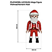Lechuza Dekofigur Playmobil (Weihnachtsmann, L x B x H: 25 x 30 x 68 cm, Kunststoff) | BAUHAUS