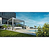 Biohort Lamellenpavillon Gr. 3 (B x T: 312 x 367,5 cm, Quarzgrau/Silber Metallic, Material Gestell: Stahl) | BAUHAUS
