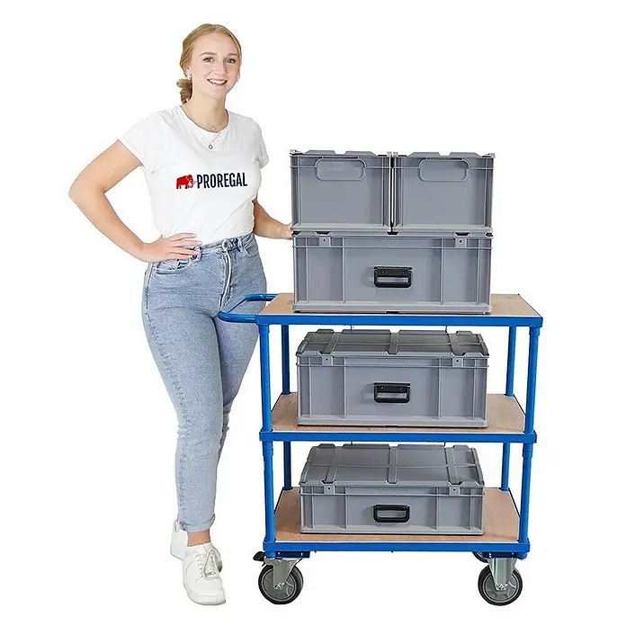Proregal Transportroller / Tischwagen mit 3 Etagen - Traglast: 400 kg