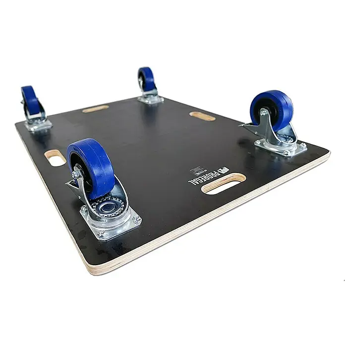 Proregal Transportroller Mega Deal 2x mit 4 Rollen - L x B x H: 60 x 80 x 16 cm, Traglast: 800 kg, Holz