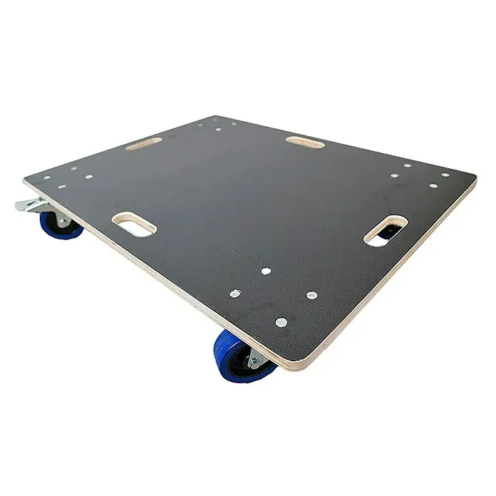 Proregal Transportroller Mega Deal 2x mit 4 Rollen - L x B x H: 60 x 80 x 16 cm, Traglast: 800 kg, Holz