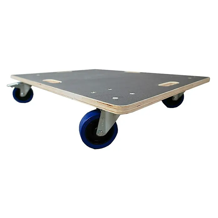 Proregal Transportroller Mega Deal 2x mit 4 Rollen - L x B x H: 60 x 80 x 16 cm, Traglast: 800 kg, Holz