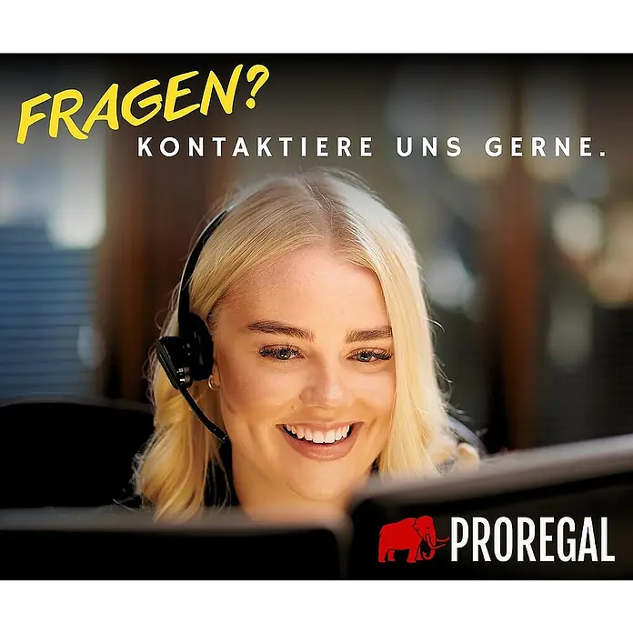 Proregal Transportroller mit 4 Rollen - L x B x H: 60 x 30 x 11,5 cm, Traglast: 200 kg, Holz