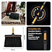 Fiskars OneClick Gartenbesen (Material Borsten: Kunststoff) | BAUHAUS