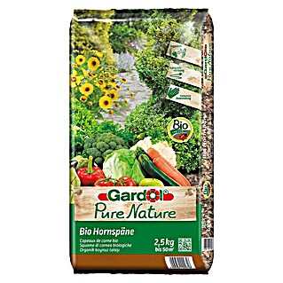 Gardol Pure Nature Bio-Hornspäne (2,5 kg, Max. Anwendungsfläche: 50 m²)