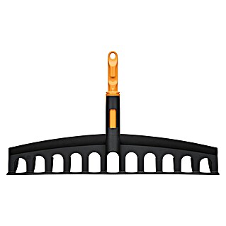 Fiskars OneClick Gartenrechen Universal (Arbeitsbreite: 40,9 cm, Anzahl Zinken: 12 Stk.)