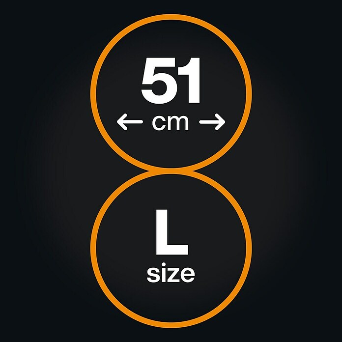Fiskars OneClick Laubbesen L (Arbeitsbreite: 51,1 cm) | BAUHAUS