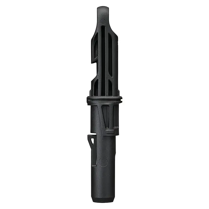 Fiskars OneClick Stiel - Passend für: Handgeräte der QuikFit™-Produktreihe - Schwarzer Kunststoff-Pflanzenstecker zur Befestigung und Unterstützung von Pflanzen im Garten oder Blumentöpfen.