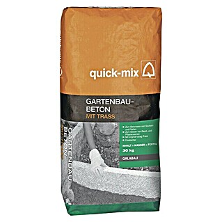Quick-Mix Gartenbaubeton mit Trass (30 kg)