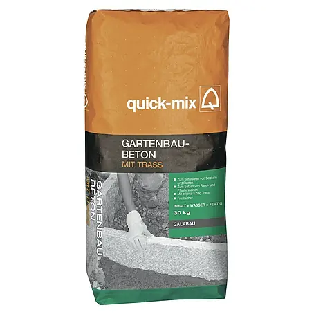 Quick-Mix  Gartenbaubeton mit Trass