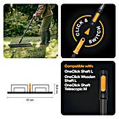 Fiskars OneClick Rasenrechen (L x B x H: 12,5 x 57 x 12,6 cm) | BAUHAUS
