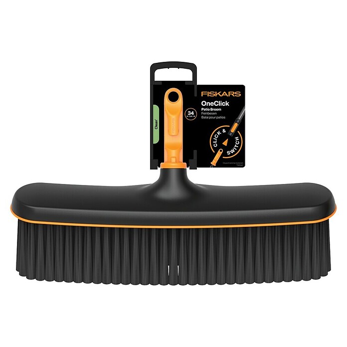 Fiskars OneClick Besen (Passend für: Fiskars OneClick-Stiel) | BAUHAUS