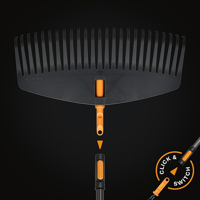 Fiskars OneClick Laubbesen L (Arbeitsbreite: 51,1 cm) | BAUHAUS