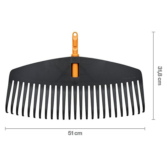 Fiskars OneClick Laubbesen L (Arbeitsbreite: 51,1 cm) | BAUHAUS