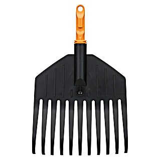 Fiskars OneClick Fächerbesen (Arbeitsbreite: 21,7 cm, Anzahl Zinken: 11 Stk.)