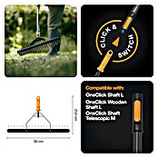 Fiskars OneClick Rasenlüfter (L x B x H: 21,6 x 36 x 8,3 cm) | BAUHAUS