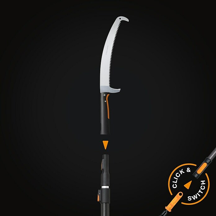 Fiskars OneClick Baumsäge (Passend für: Fiskars OneClick Stiel, Länge: 62,1 cm) | BAUHAUS