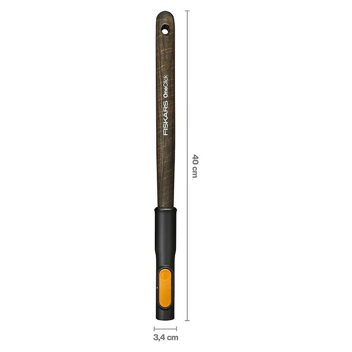 Fiskars OneClick Holzstiel (Passend für: Fiskars Quikfit Stecksystem, 40 cm) | BAUHAUS