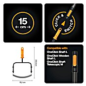 Fiskars OneClick Jäter (Arbeitsbreite: 15,1 cm) | BAUHAUS