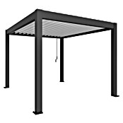 Biohort Pergola Gr. 3 (B x T: 312 x 367,5 cm, Dunkelgrau Metallic - Weiß, Material Gestell: Stahl) | BAUHAUS
