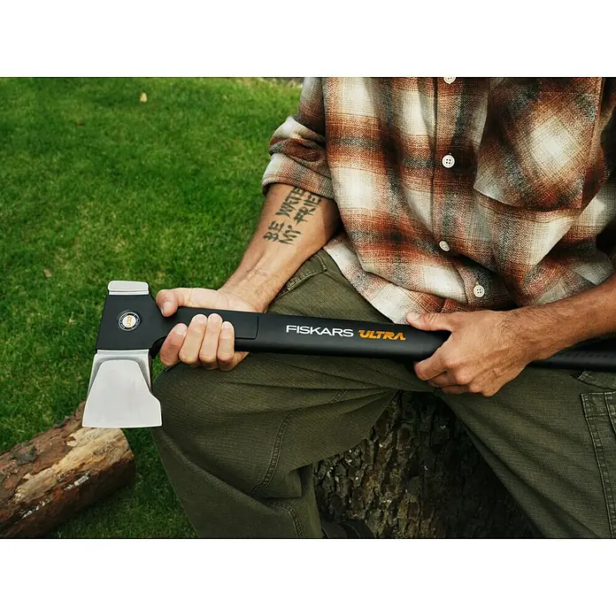 fiskars spaltaxt xxl länge 92 cm mit anti-vibrations system Fiskars Spaltaxt Inklusive Klingen- und Liberia