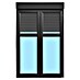Balconera de PVC practicable-oscilobatiente 