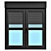 Ventana de PVC practicable-oscilobatiente 