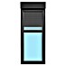 Balconera de PVC practicable-oscilobatiente 