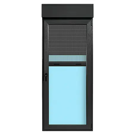 Balconera de PVC practicable-oscilobatiente