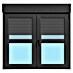 Ventana de PVC practicable-oscilobatiente 