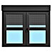 Ventana de PVC practicable-oscilobatiente 