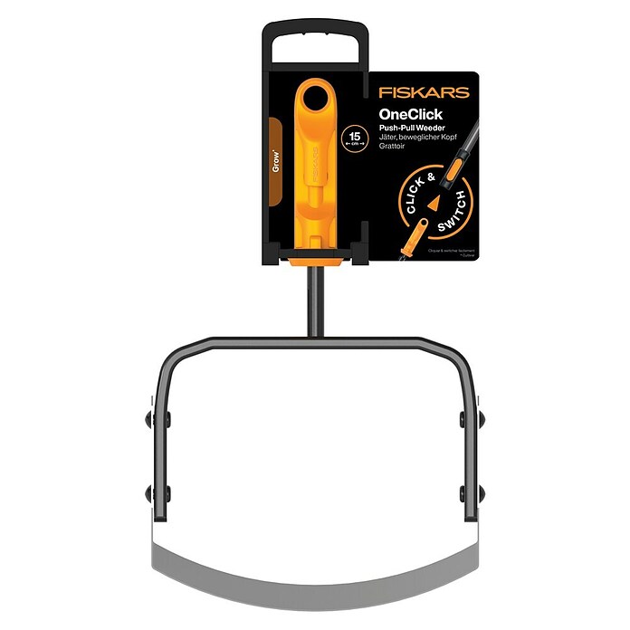 Fiskars OneClick Jäter (Arbeitsbreite: 15,1 cm) | BAUHAUS