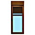 Balconera de PVC practicable-oscilobatiente 