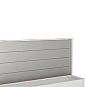 Biohort Sichtschutzelement 4x1 (Passend für: Biohort Hochbeet 4x1, B x H: 398 x 91 cm, Quarzgrau-Metallic) | BAUHAUS