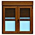 Ventana de PVC practicable-oscilobatiente 