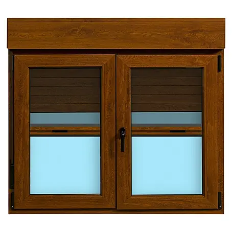 Ventana de PVC practicable-oscilobatiente