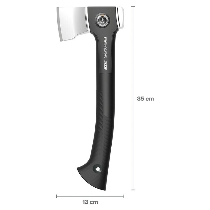 Fiskars Spaltaxt (Länge: 35,5 cm, 0,529 kg) | BAUHAUS