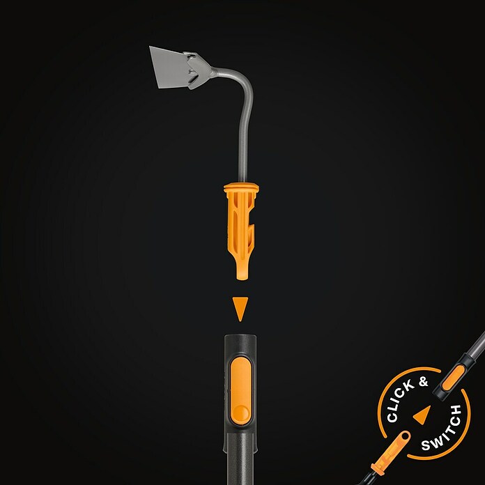 Fiskars OneClick Unkrauthacke (Arbeitsbreite: 18,5 cm) | BAUHAUS
