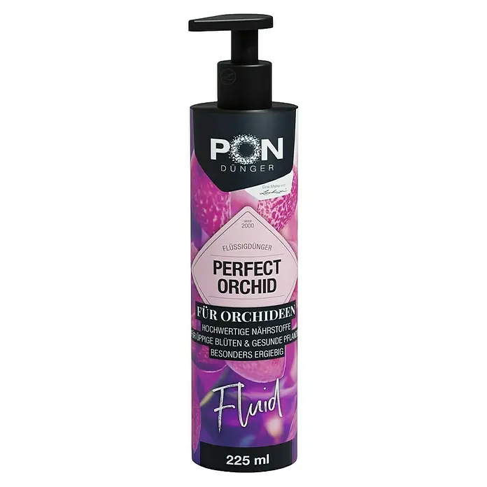 Lechuza Blattglanz Spray Perfect Orichd Gloss - 250 ml - PON Flüssigdünger Perfect Orchid für üppige Blüten und gesunde Pflanzen. Besonders ergiebig, Inhalt 225 ml.