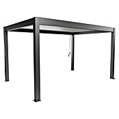 Biohort Lamellenpavillon Gr. 4,5 (B x T: 460 x 312 cm, Quarzgrau/Silber Metallic, Material Gestell: Stahl) | BAUHAUS