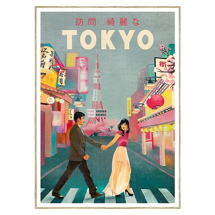 Cuadro Tokyo (Tokyo, An x Al: 50 x 70 cm, 1 pzs.) | BAUHAUS