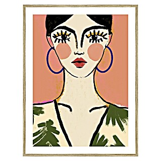 Cuadro Mujer (Mujer, An x Al: 30 x 40 cm, 1 pzs.)