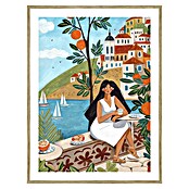 Cuadro Paisa naranja (Paisa naranja, An x Al: 30 x 40 cm, 1 pzs.) | BAUHAUS