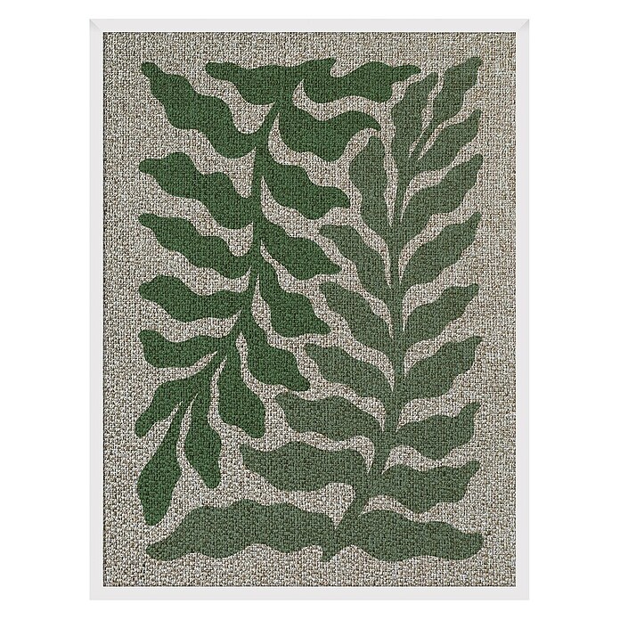 Cuadro Botánico Hojas verdes (Botánico Hojas verdes, An x Al: 30 x 40 cm, 1 pzs.) | BAUHAUS