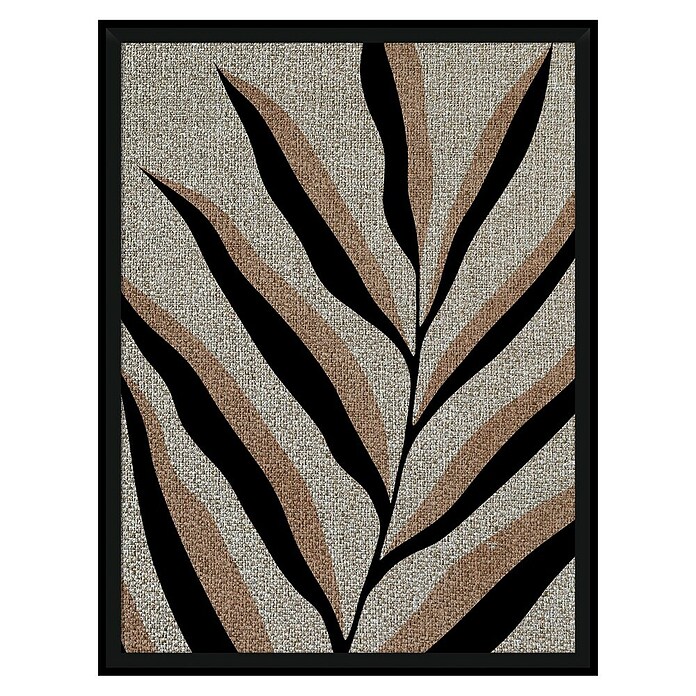 Cuadro Botánico Hoja negra (Botánico Hoja negra, An x Al: 30 x 40 cm, 1 pzs.) | BAUHAUS