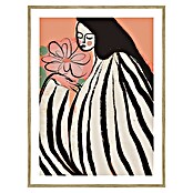 Cuadro Mujer flor (Mujer flor, An x Al: 30 x 40 cm, 1 pzs.) | BAUHAUS
