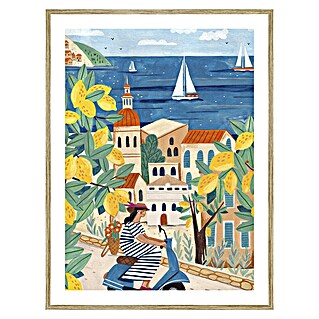 Cuadro Paisa limón (Paisa limón, An x Al: 30 x 40 cm, 1 pzs.)