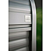 Biohort Garten-Aufbewahrungsbox StoreMax 160 (Quarzgrau, 163 x 78 x 120 cm, Stahlblech)